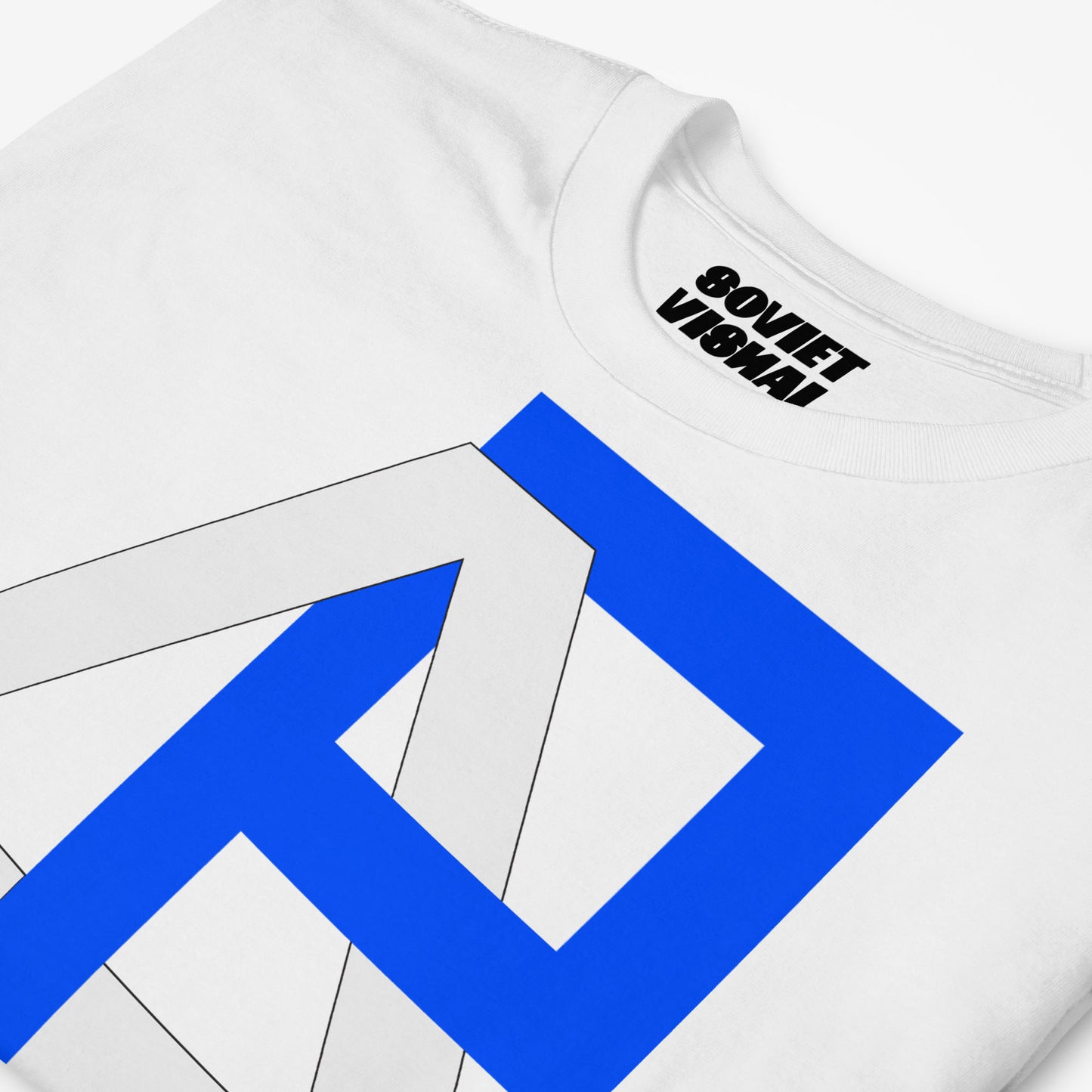 black unisex Soviet health propaganda t-shirt "Долой рукопожатие" (Down with the Handshakes)
