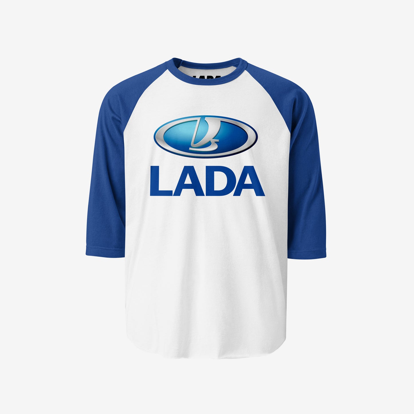 LADA Retro Soviet Car Logo Raglan Unisex Shirt