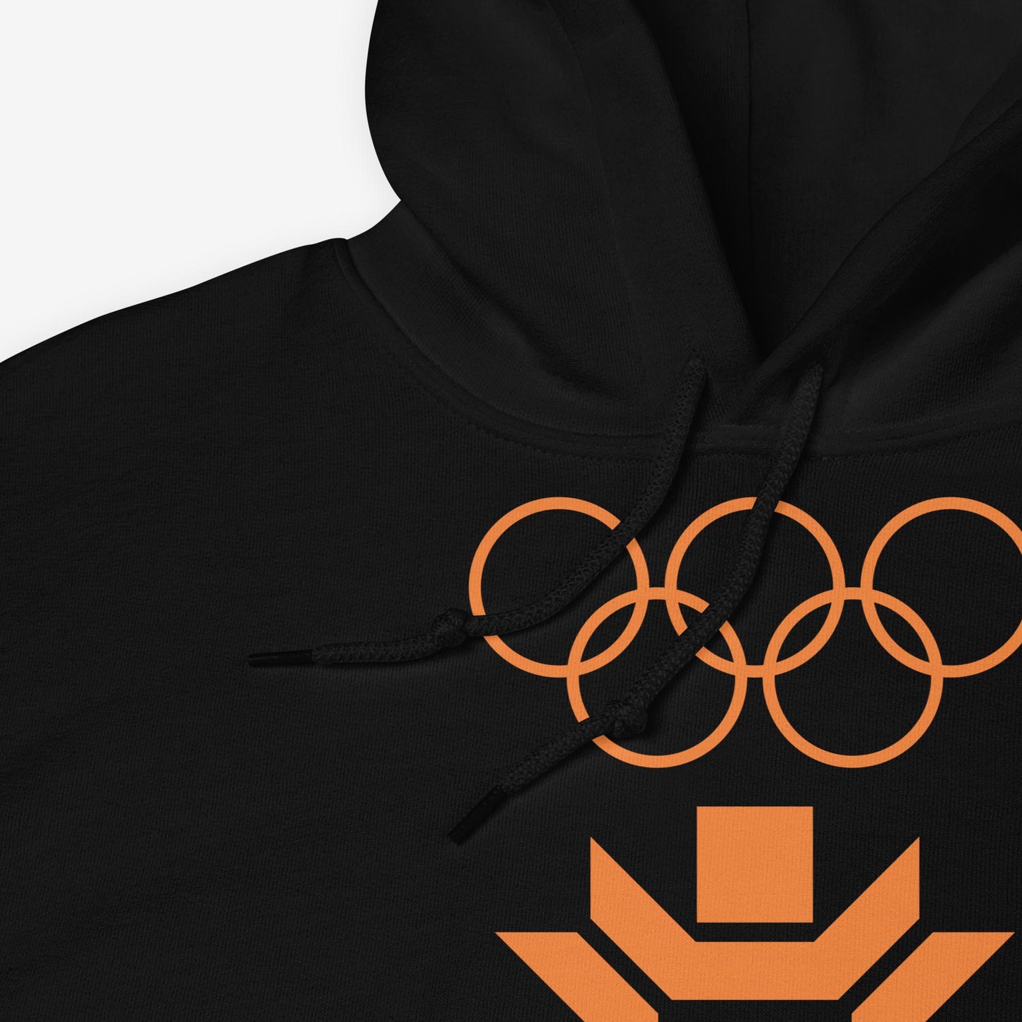 Sarajevo 1984 Winter Olympics hoodie featuring the official Olympic logo.