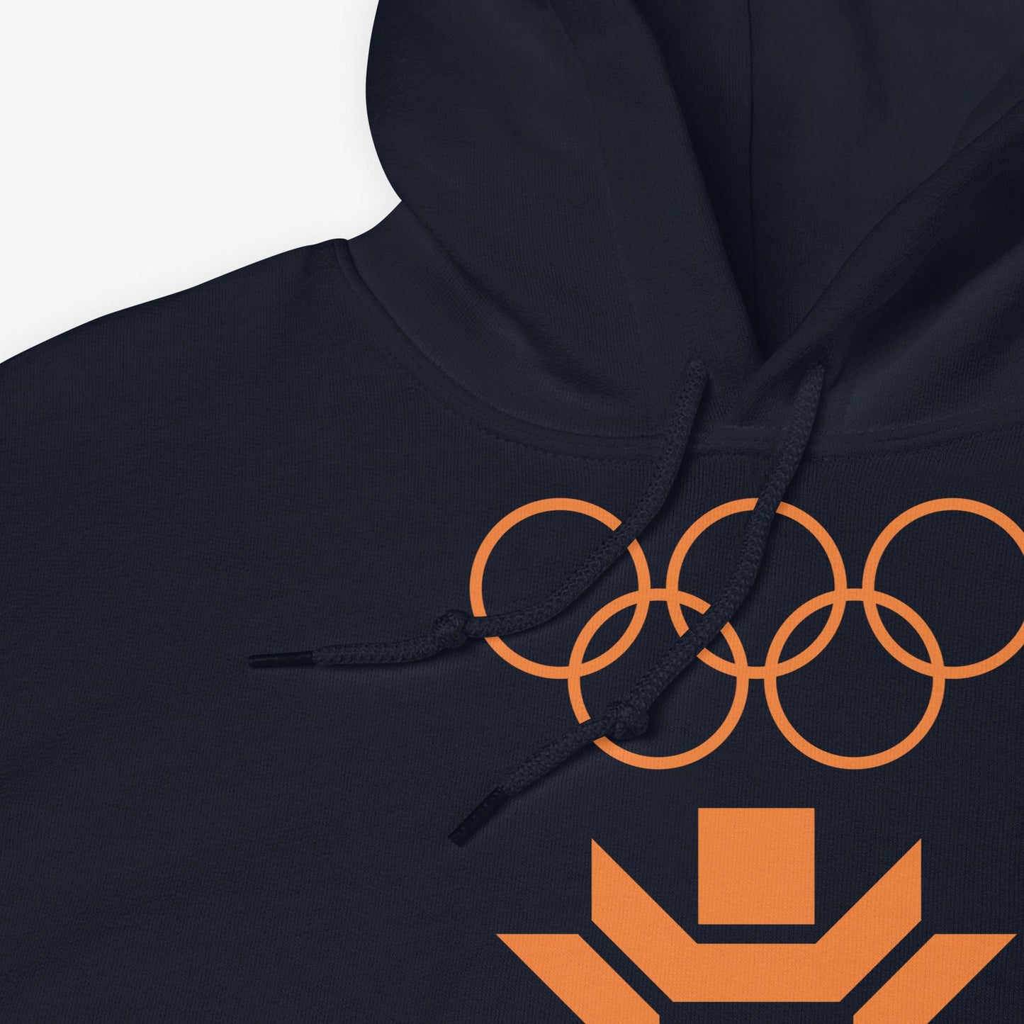 Sarajevo 1984 Winter Olympics hoodie featuring the official Olympic logo.