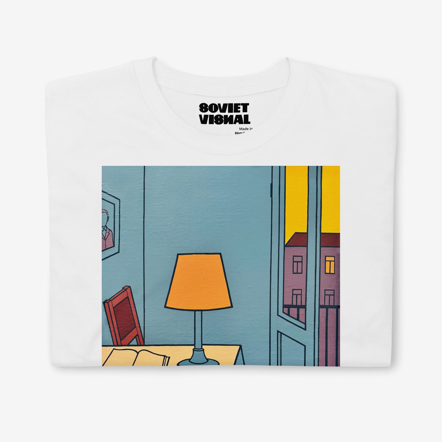 Viktor Pivovarov ‘This is Radio Moscow’ Art T-Shirt – Soviet Conceptualist Design – Premium Cotton