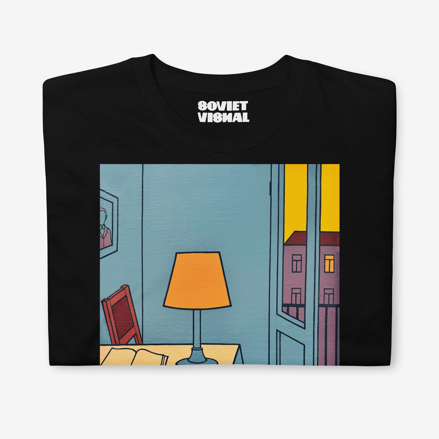 Viktor Pivovarov ‘This is Radio Moscow’ Art T-Shirt – Soviet Conceptualist Design – Premium Cotton