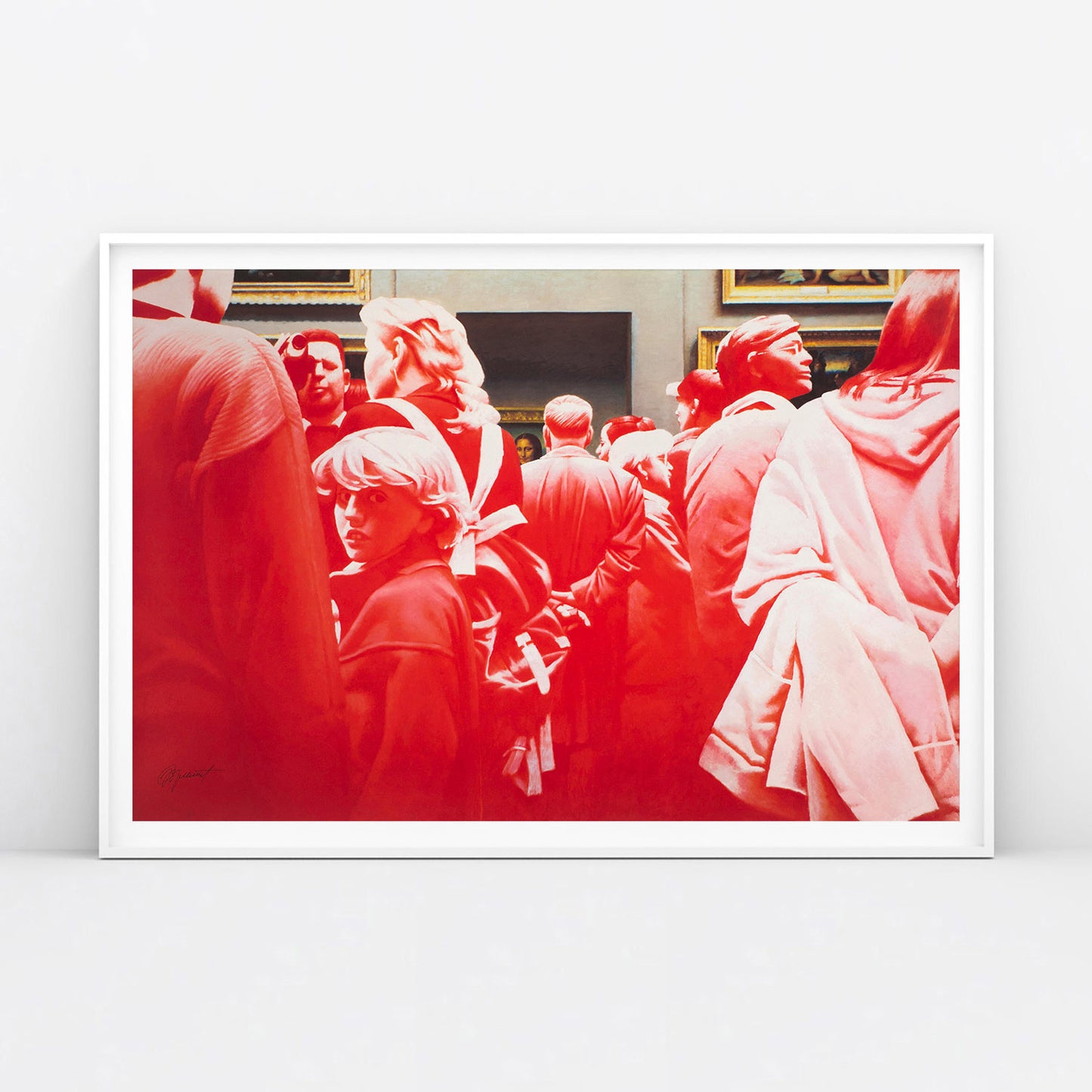 Erik Bulatov Jokonda Mona Lisa Large Poster 62x91cm