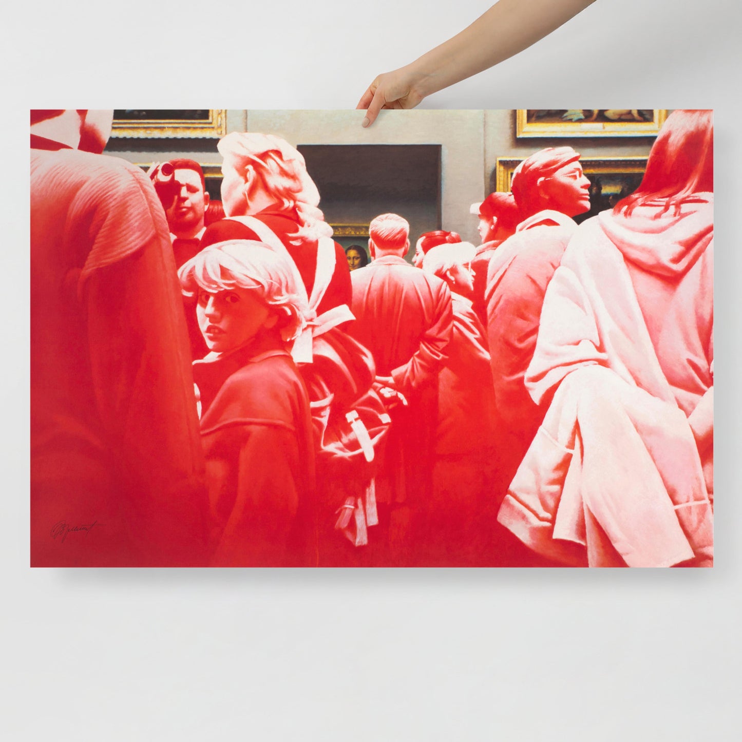 Erik Bulatov Jokonda Mona Lisa Large Poster 62x91cm