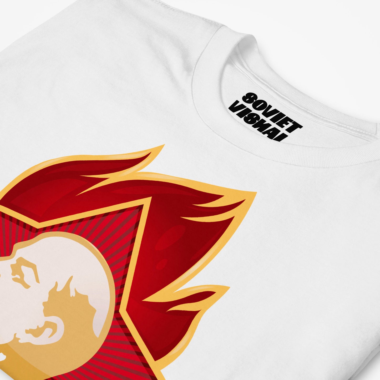 Be Ready! Soviet Pioneer white unisex T-Shirt with Lenin