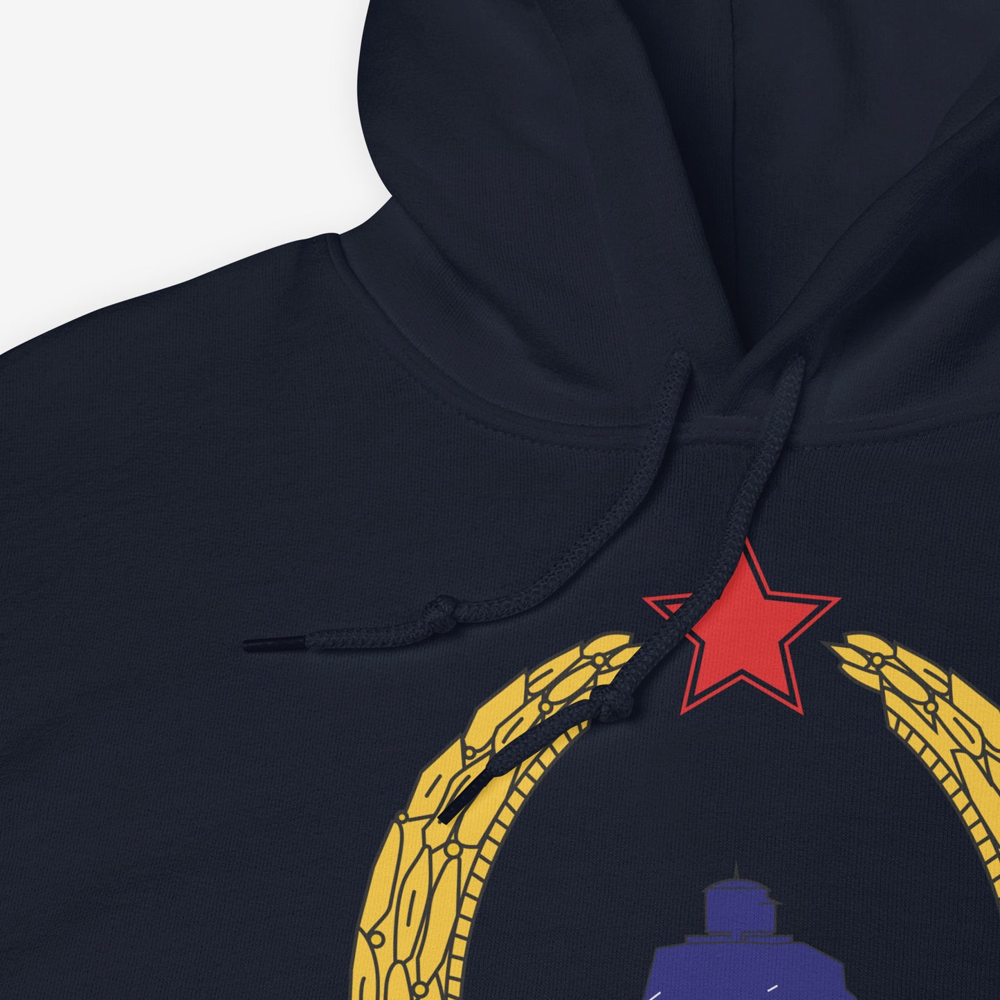 Hoodie featuring the Coat of Arms of the Socialist Republic of Montenegro (1963–1974).