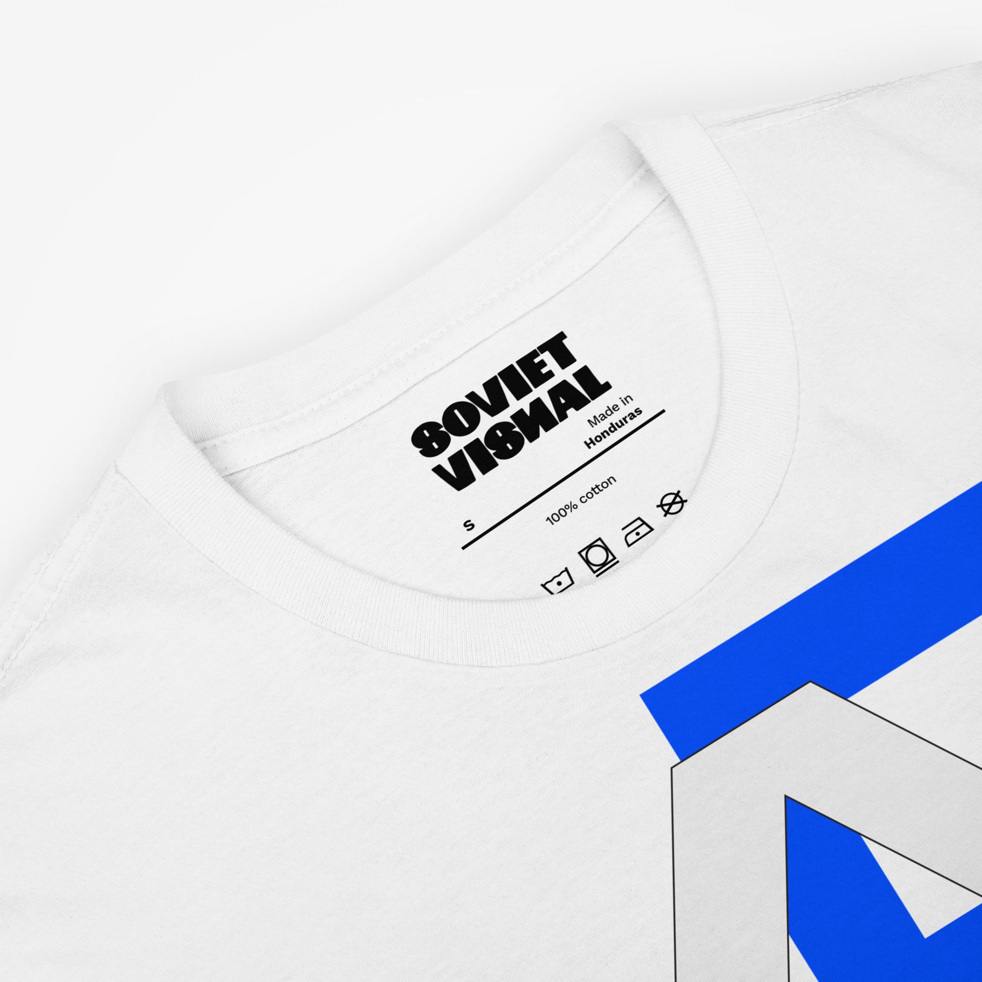 black unisex Soviet health propaganda t-shirt "Долой рукопожатие" (Down with the Handshakes)