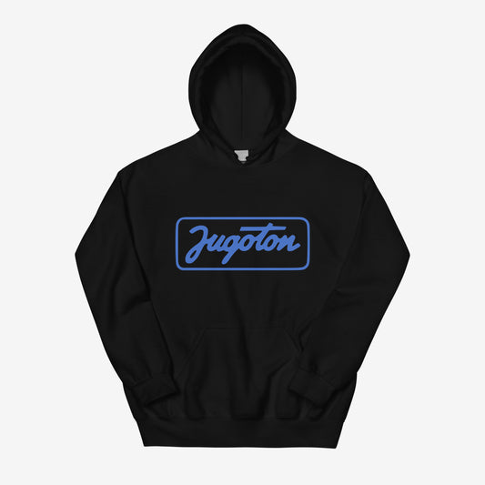 Jugoton Records hoodie featuring the vintage Yugoslavian music label logo.
