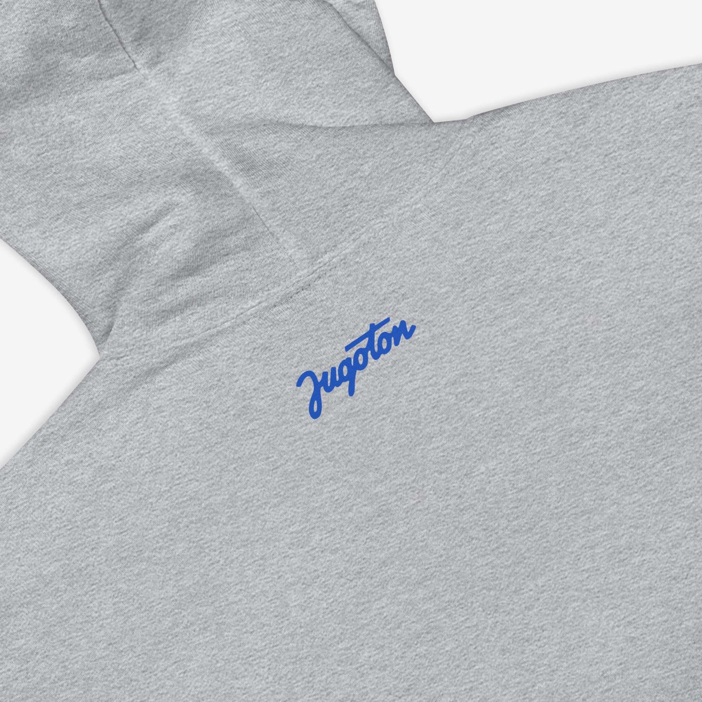 Jugoton Records hoodie featuring the vintage Yugoslavian music label logo.