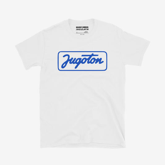 Jugoton Records t-shirt featuring the vintage Yugoslavian music label logo.