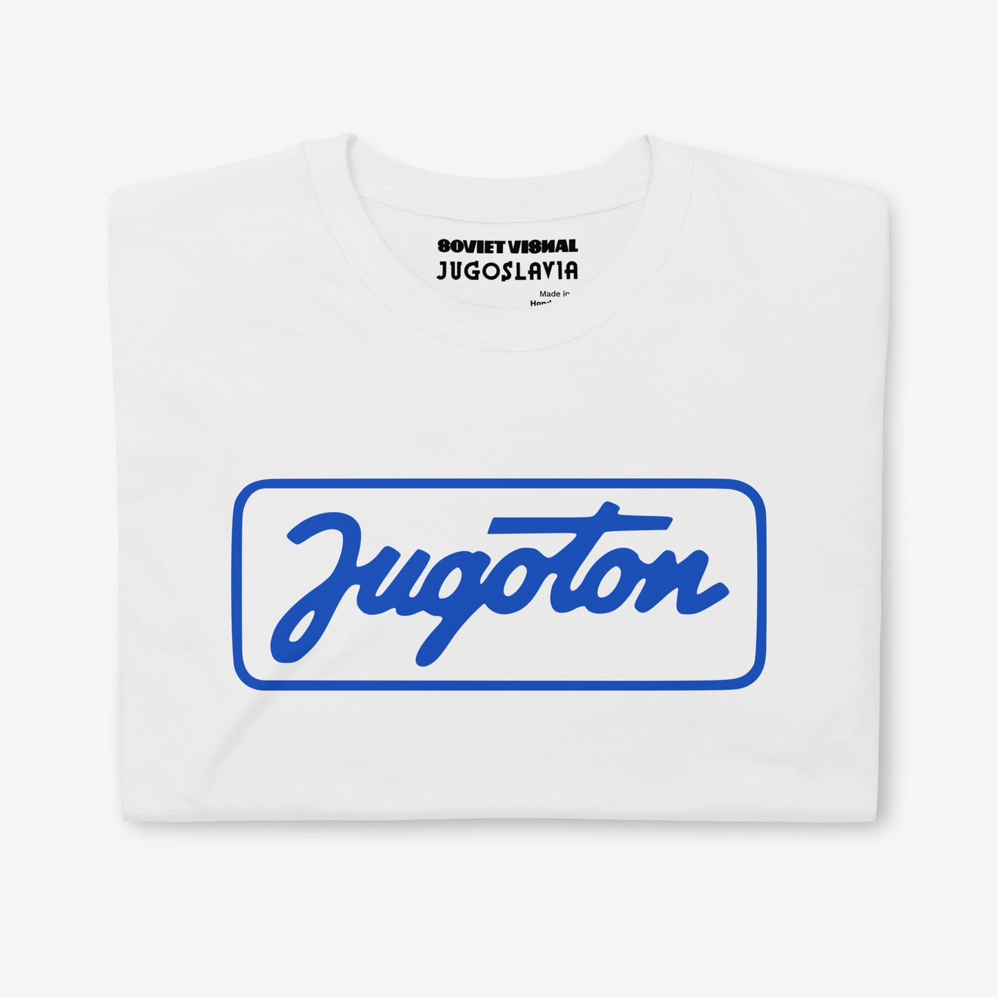 Jugoton Records t-shirt featuring the vintage Yugoslavian music label logo.