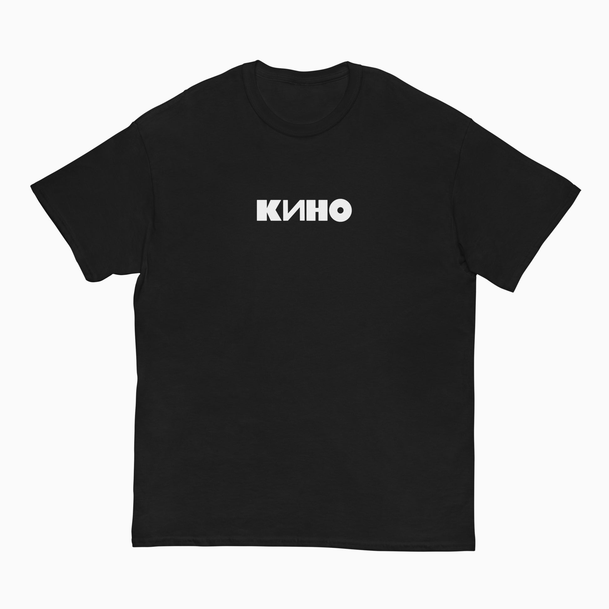 KINO band unisex black T-shirt