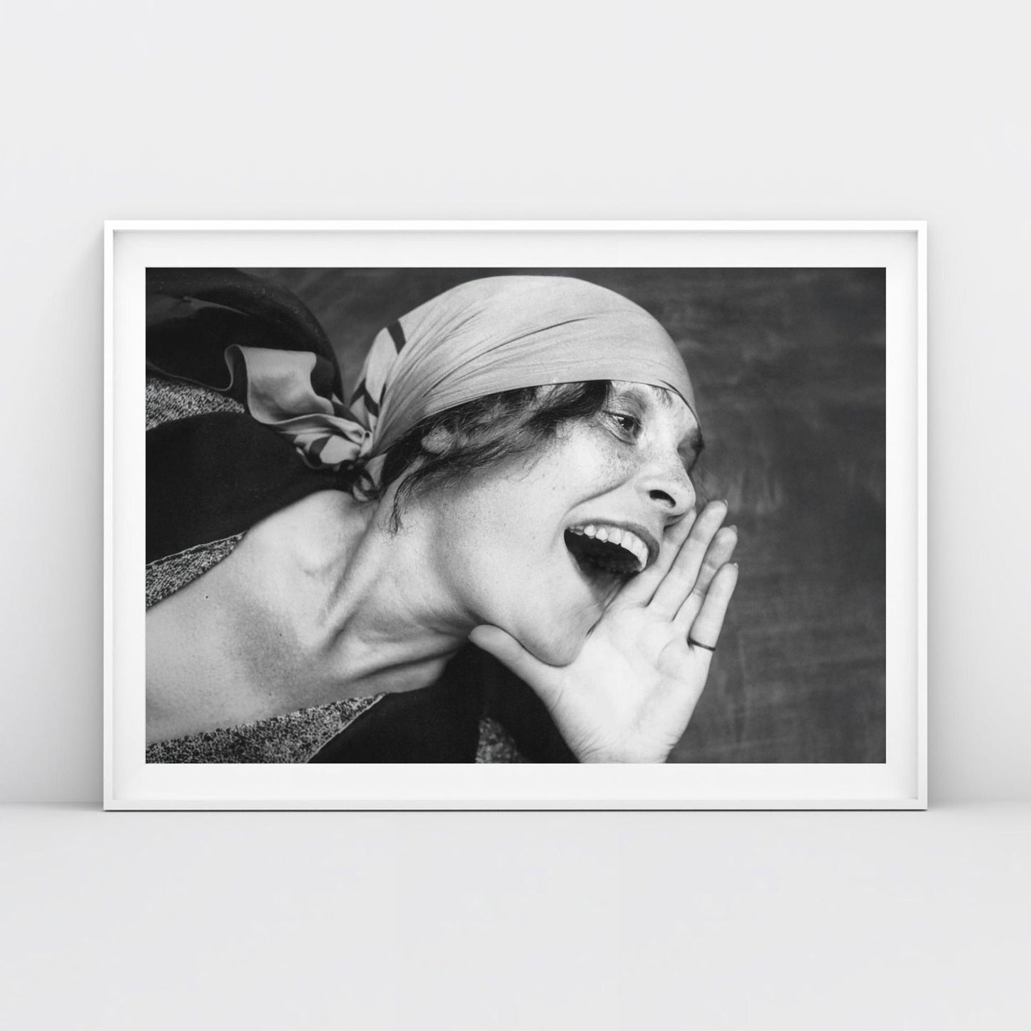 Vintage Soviet Photography Poster - Lilya Brik by Alexander Rodchenko - Rare USSR Avant-Garde Art