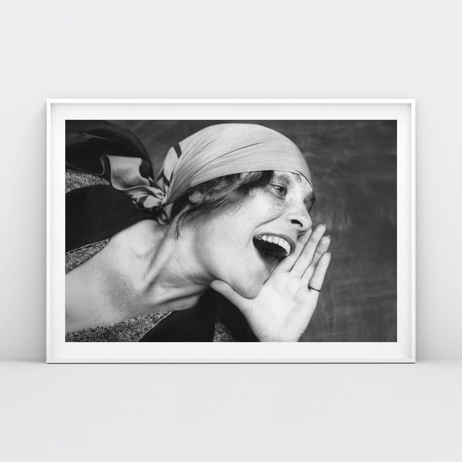 Vintage Soviet Photography Poster - Lilya Brik by Alexander Rodchenko - Rare USSR Avant-Garde Art