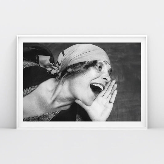 Vintage Soviet Photography Poster - Lilya Brik by Alexander Rodchenko - Rare USSR Avant-Garde Art