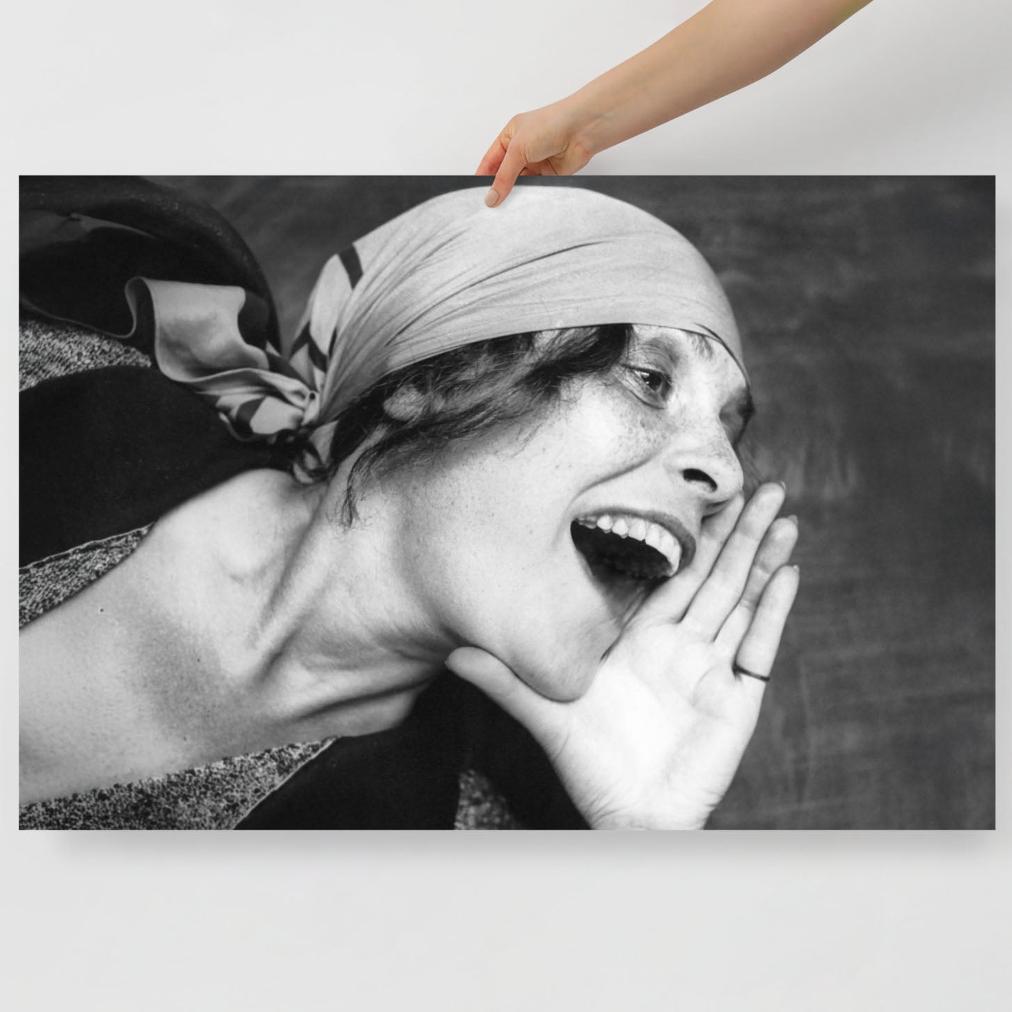 Vintage Soviet Photography Poster - Lilya Brik by Alexander Rodchenko - Rare USSR Avant-Garde Art