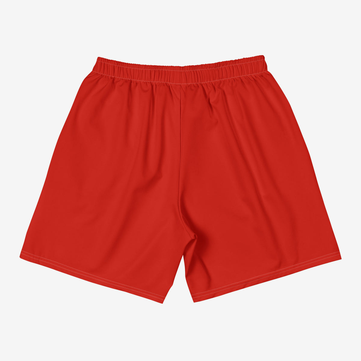 Vintage Moscow 1980 red Soviet sport shorts. Back