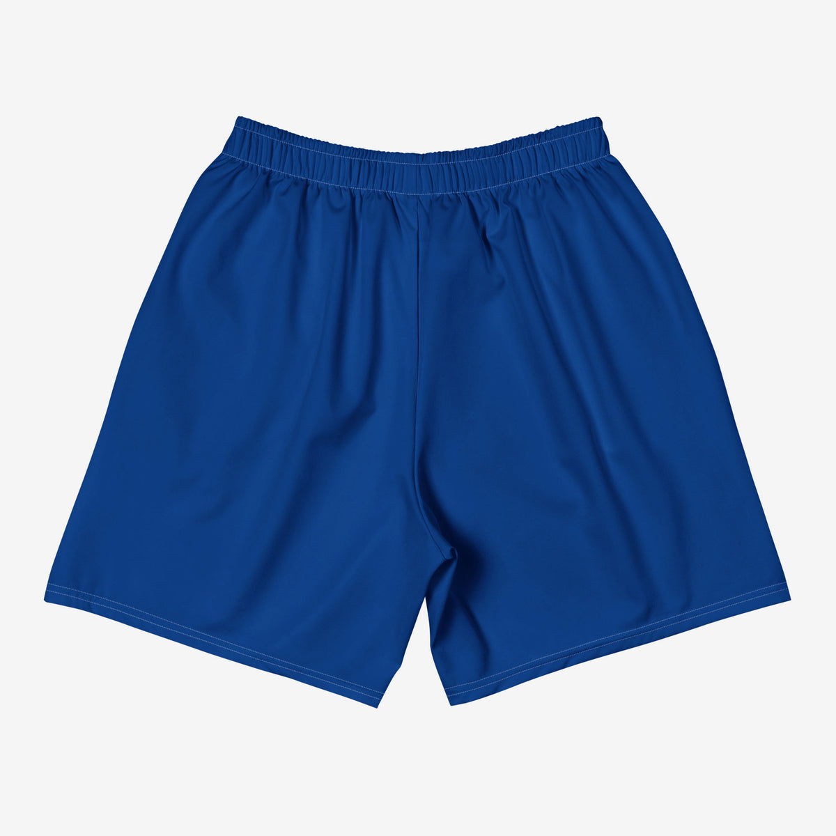 Vintage Moscow 1980 navy Soviet sport shorts. Back