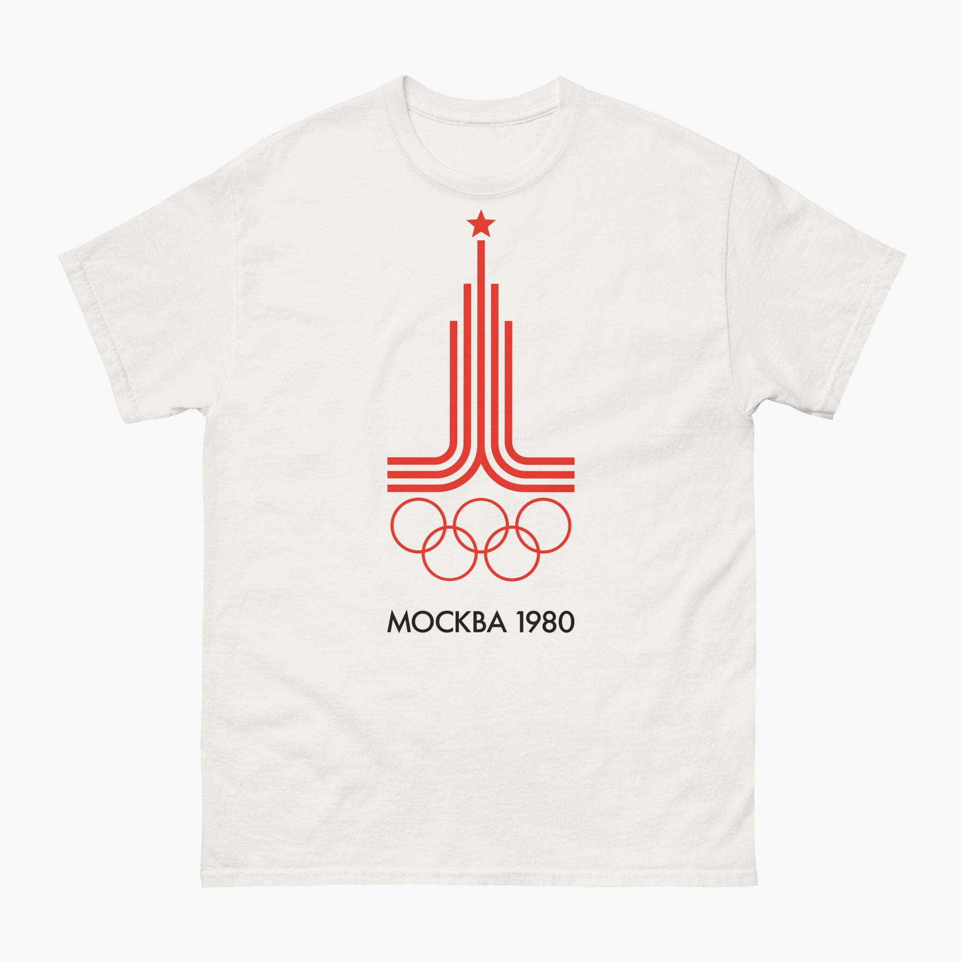 Moscow 1980 Olympics t-shirt - front