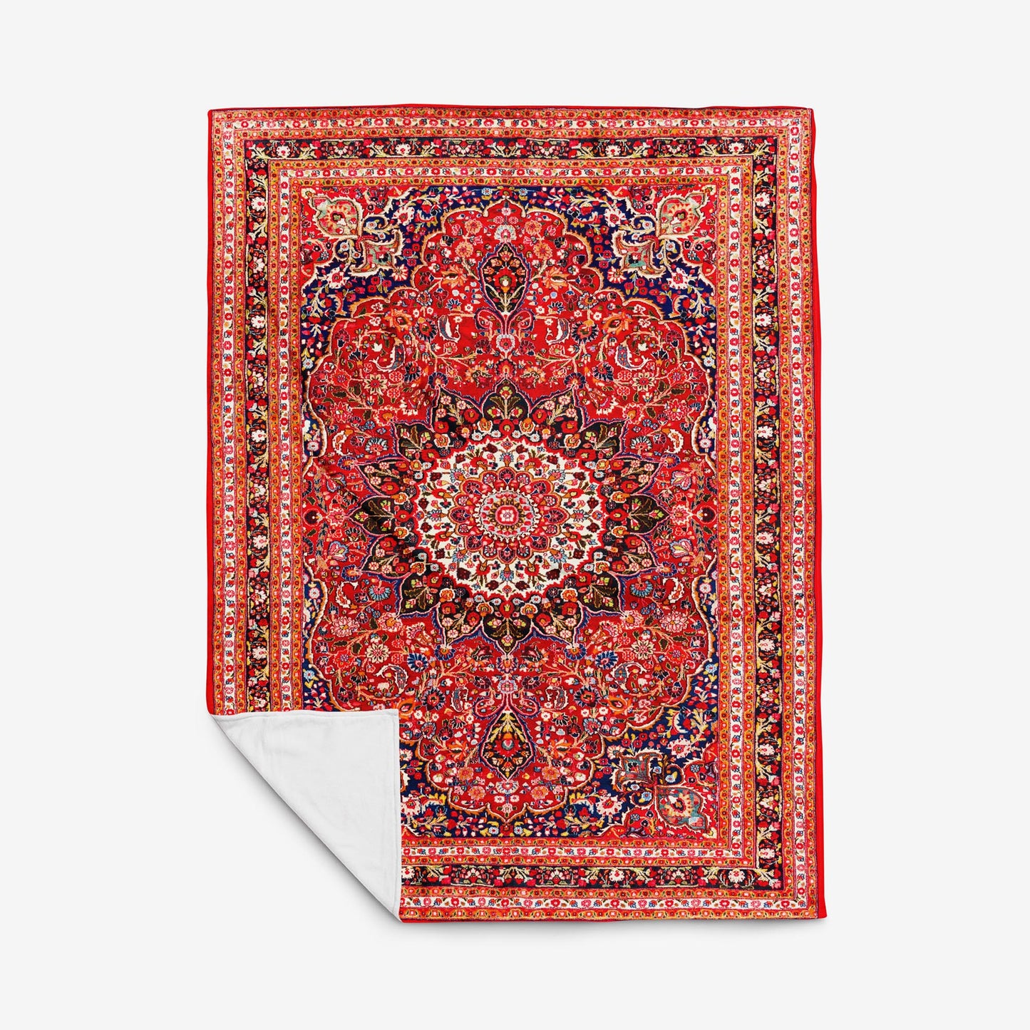 Soviet rug style large blanket. www.artsoviet.com