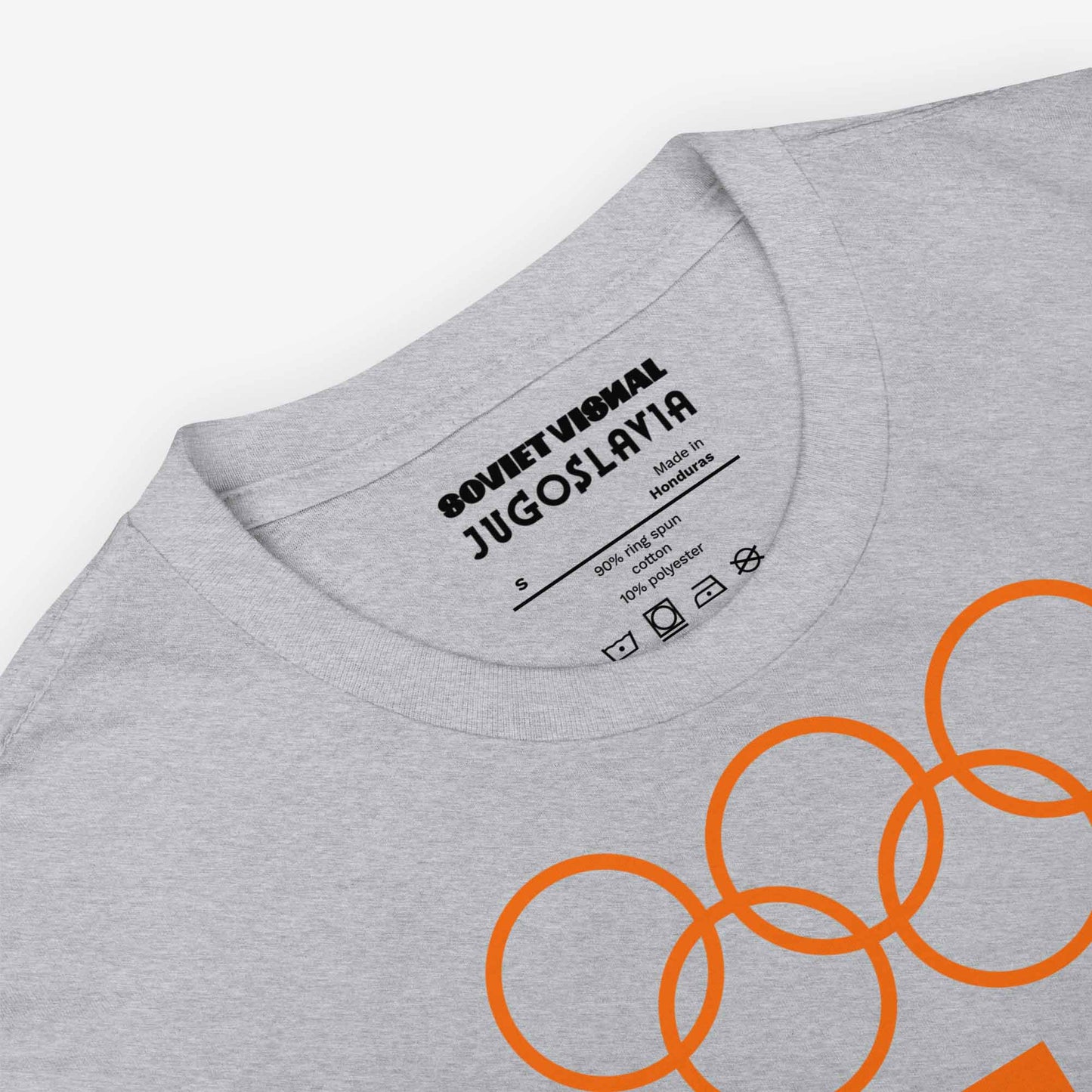 Sarajevo 1984 Winter Olympics T-shirt featuring the official Olympic logo.