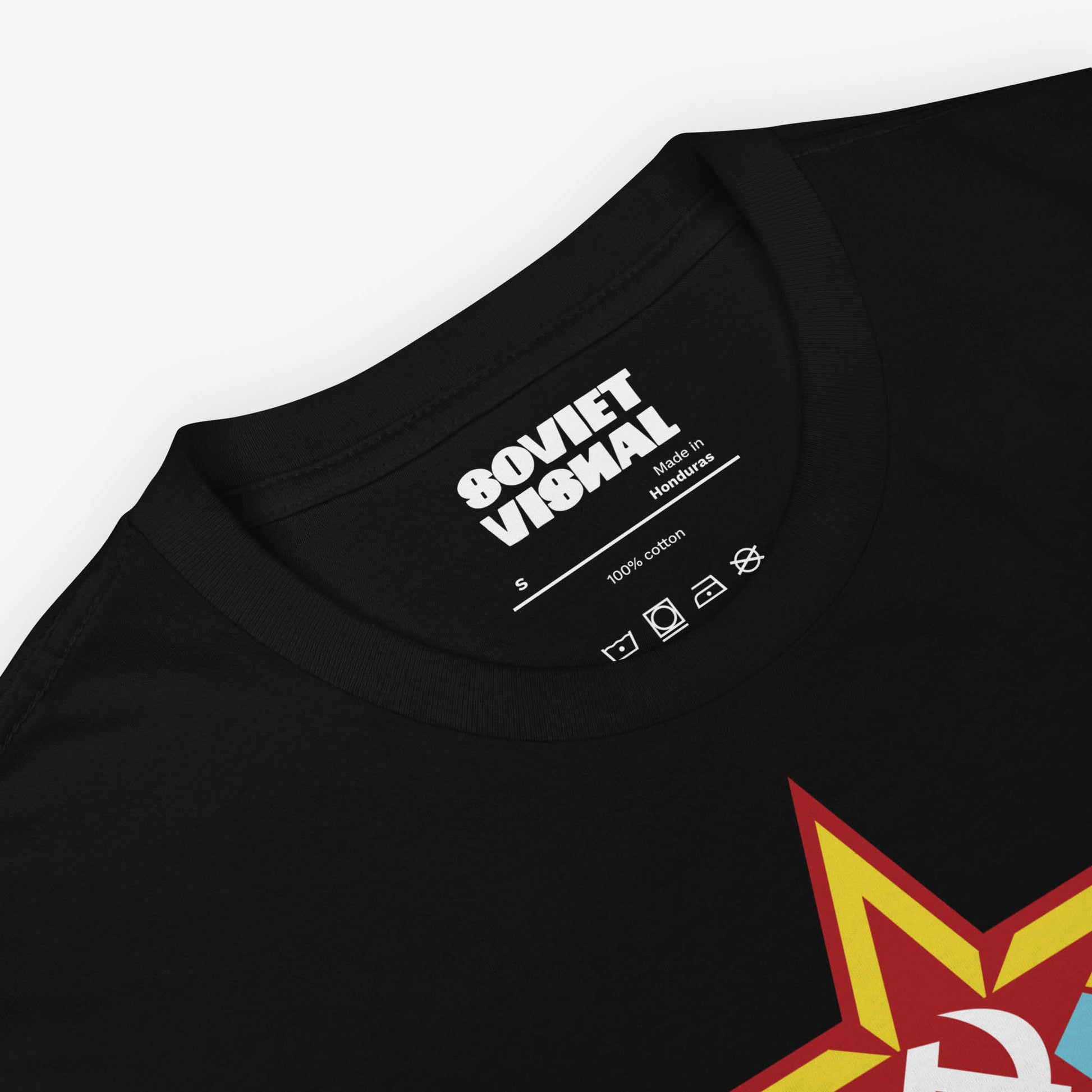 USSR National Hockey Team T-shirt featuring the vintage Soviet hockey logo in high-quality print.
