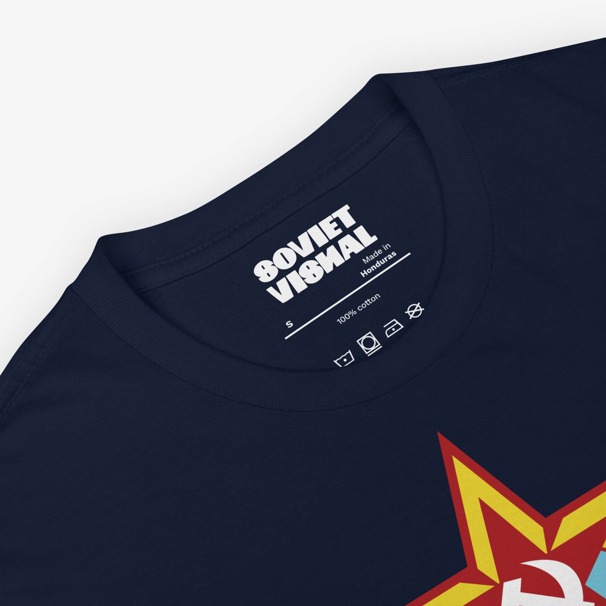 USSR National Hockey Team T-shirt featuring the vintage Soviet hockey logo in high-quality print.