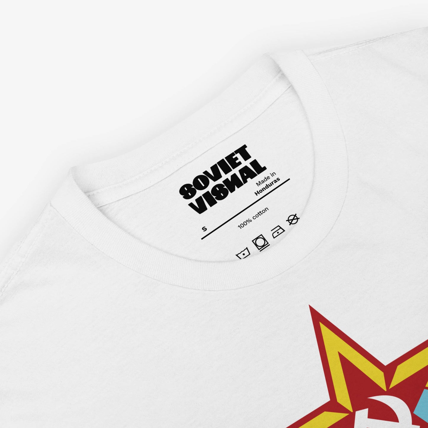 USSR National Hockey Team T-shirt featuring the vintage Soviet hockey logo in high-quality print.