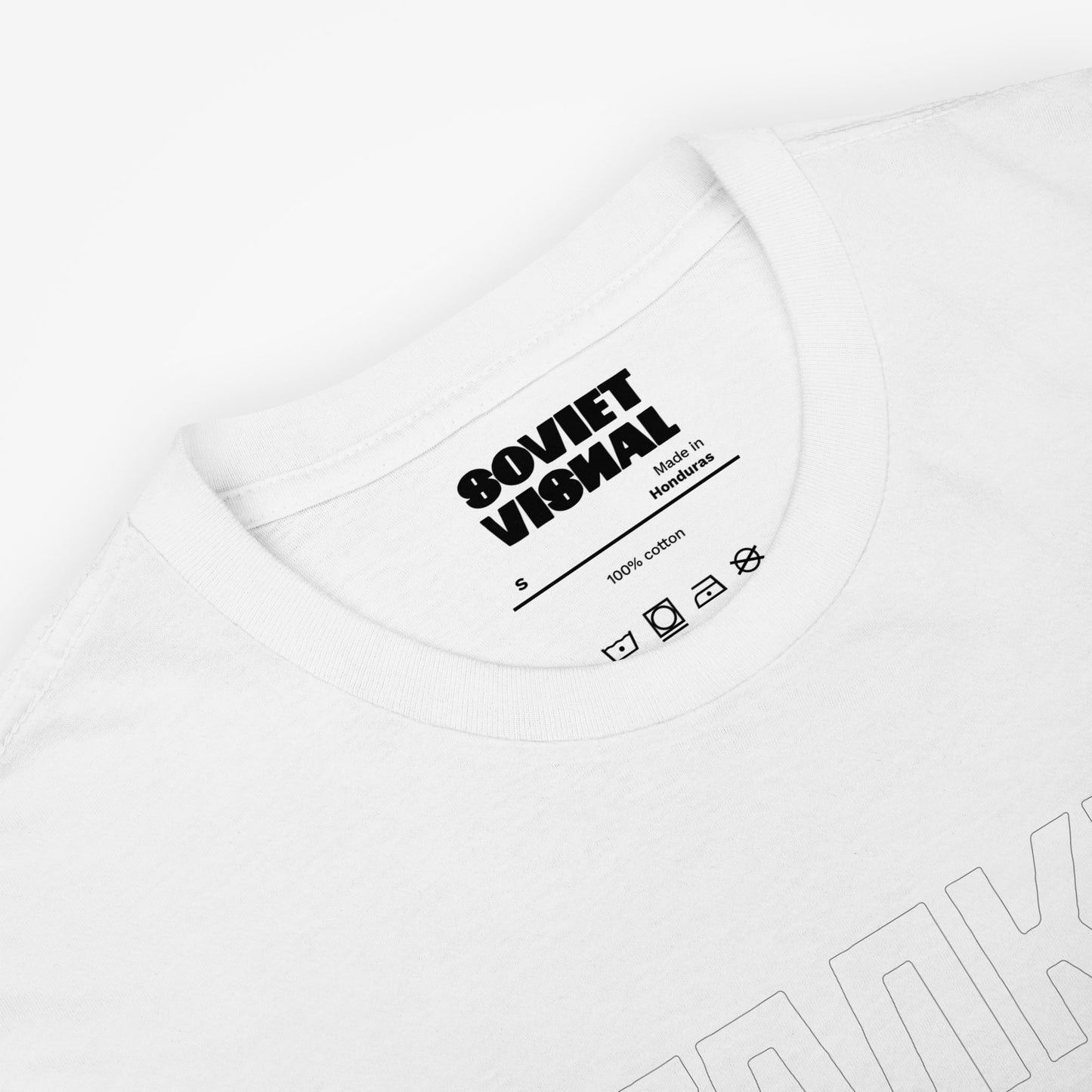 White unisex t-shirt Staker (Tarkovsky movie)