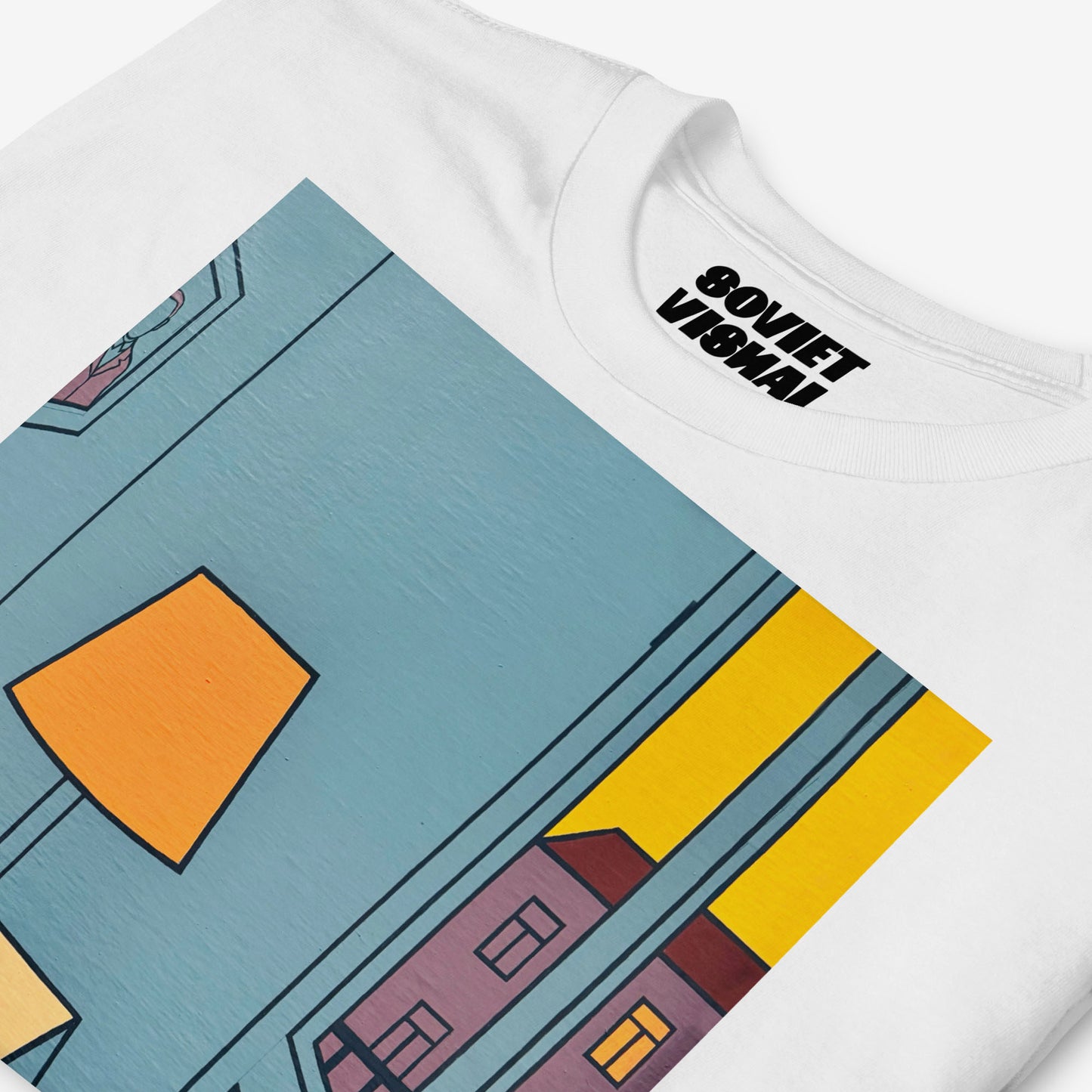 Viktor Pivovarov ‘This is Radio Moscow’ Art T-Shirt – Soviet Conceptualist Design – Premium Cotton