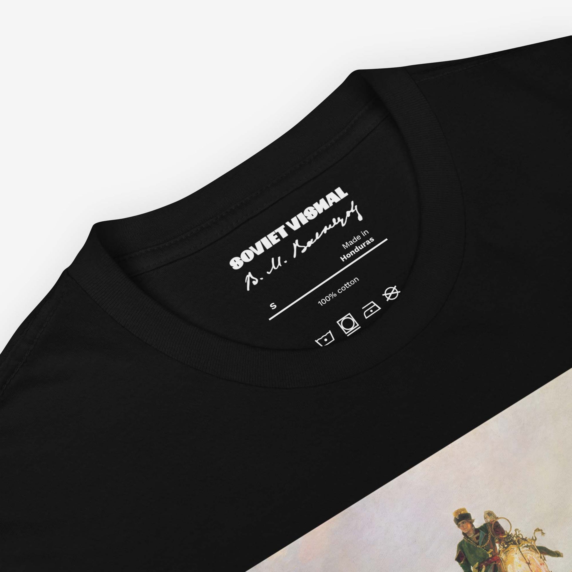 Vasnetsov Magic Carpet t-shirt, ultra-high-resolution museum-quality print, exclusive Russian art tee.