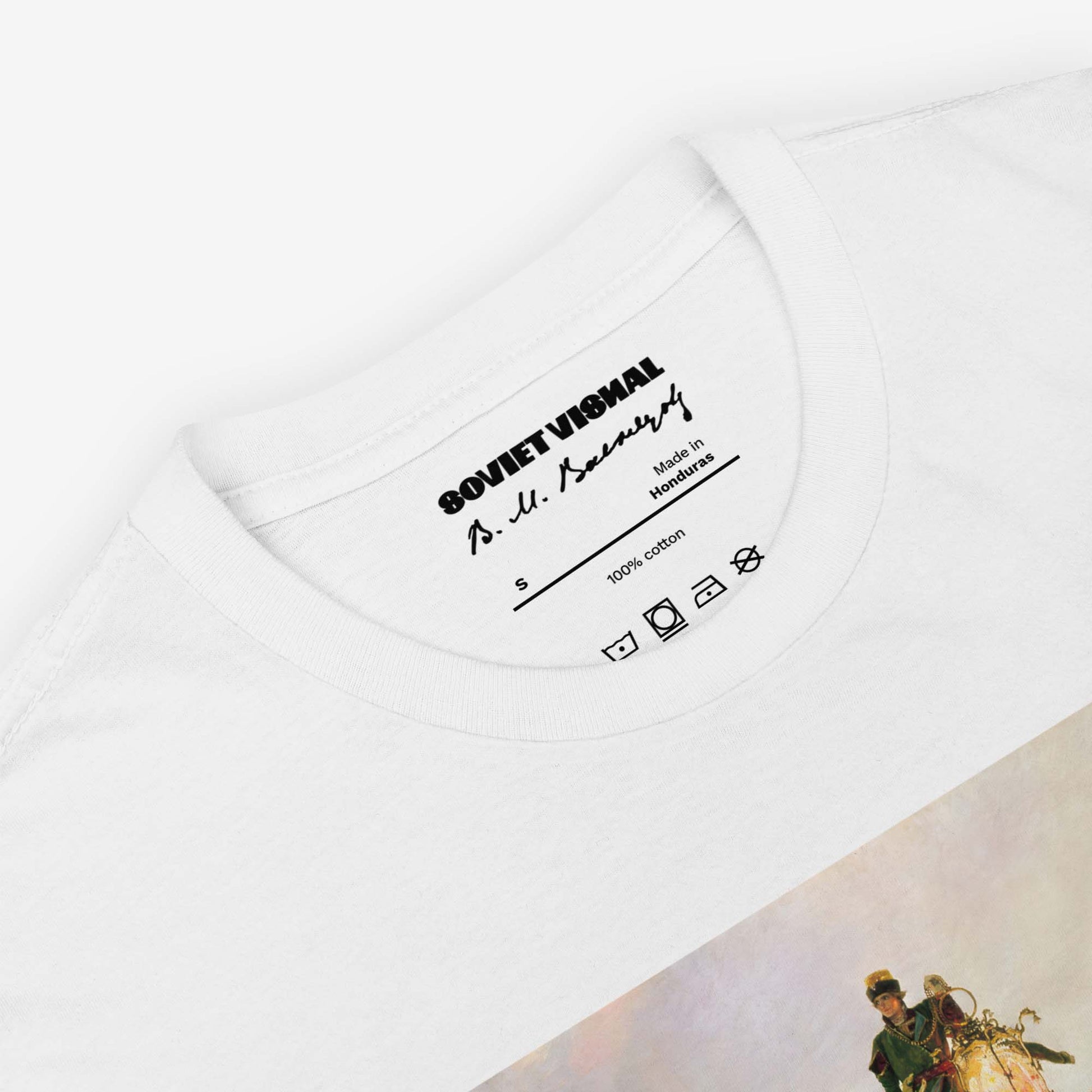Vasnetsov Magic Carpet t-shirt, ultra-high-resolution museum-quality print, exclusive Russian art tee.