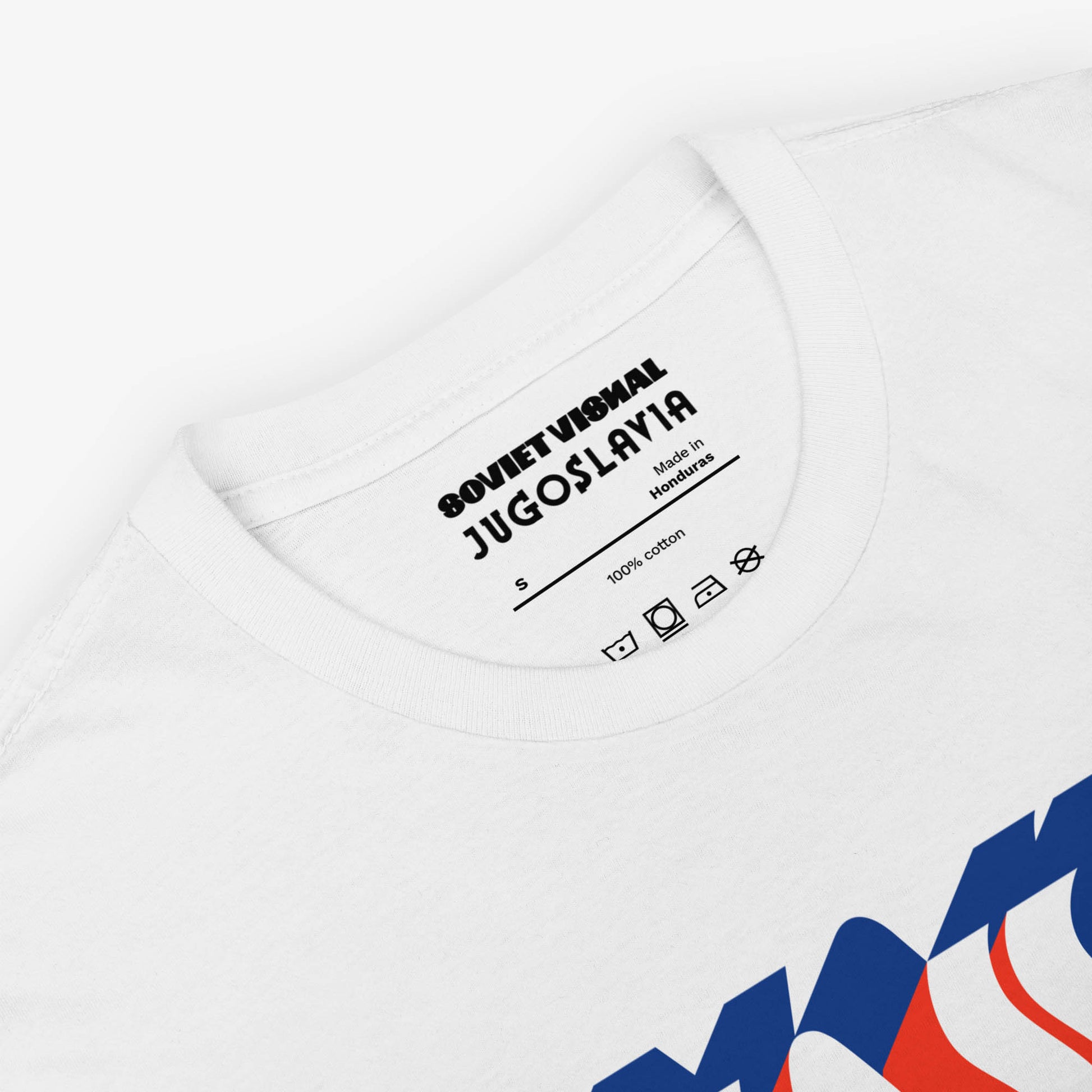 T-shirt featuring the vintage YASSA logo, the iconic Yugoslav sportswear brand.