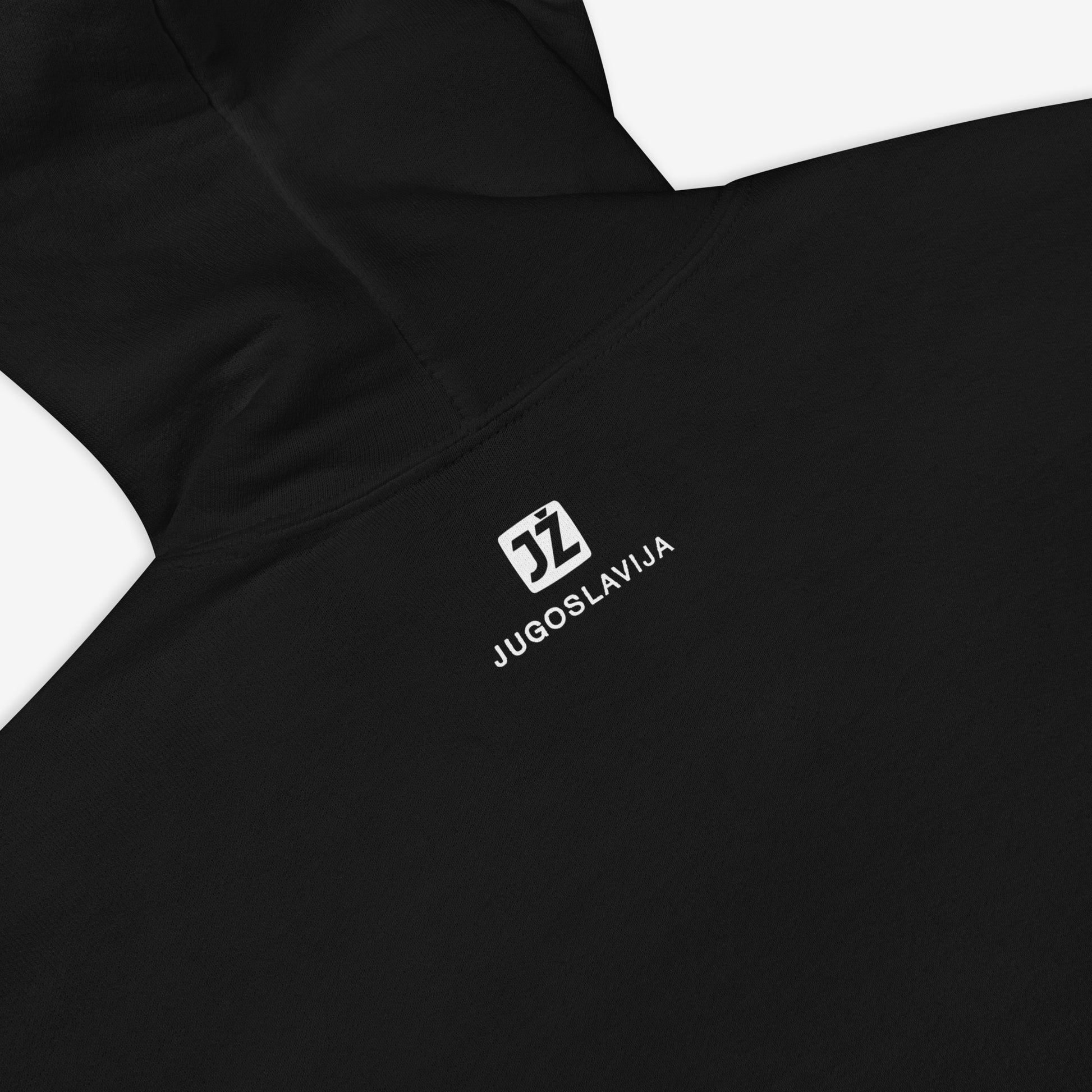 Yugoslav Railways JŽ logo hoodie featuring the official railway emblem.