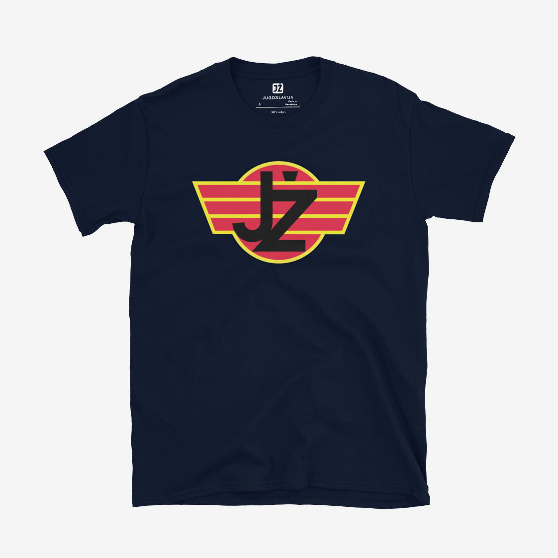 Yugoslav Railways JŽ logo T-shirt featuring the official railway emblem.